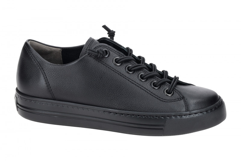 Paul Green Sneaker Schuhe schwarz all-black 4081