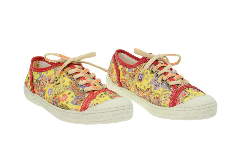 Eject Dass Schuhe rot gelb 16222.1