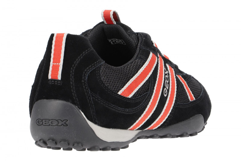 Geox Snake Schuhe schwarz orange U2207S