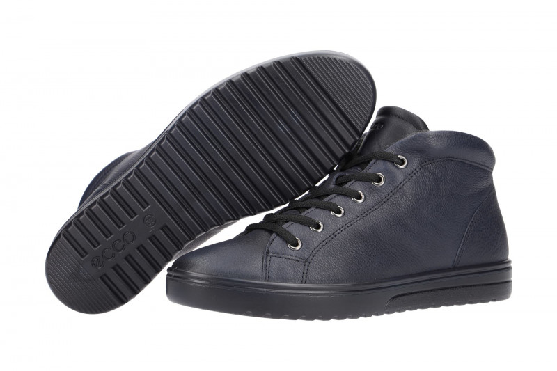 ecco Fara Stiefelette blau Warmfutter