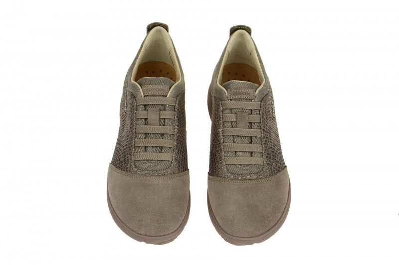 Geox Nebula Slipper grau Glitter