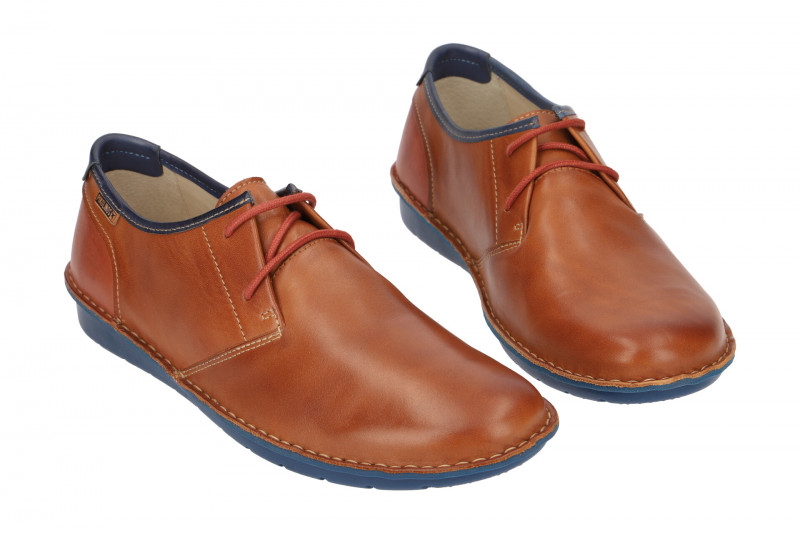 Pikolinos Santiago Schuhe braun blau M7B-4023C4