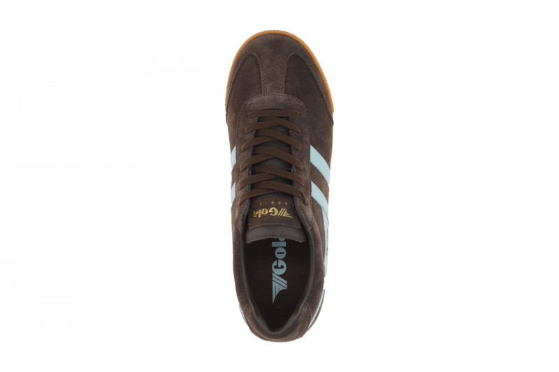 Gola Harrier Schuhe Sneakers braun blau Herren CMA192