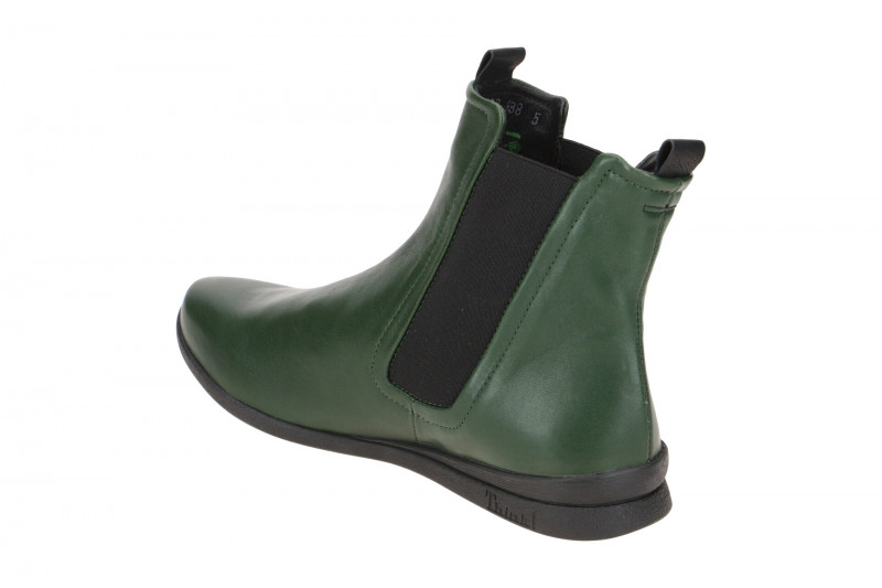 Think Spuat Chelsea Damen Stiefelette grün efeu 477
