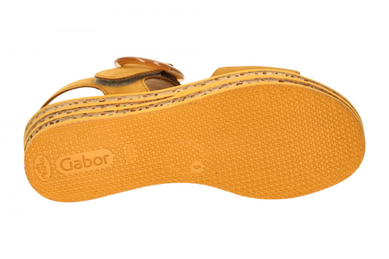 Gabor Fashion Sandalen gelb curry 64.550.11