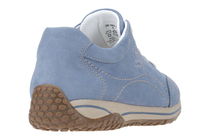Gabor comfort Schuhe Sneaker blau Nubuck 66.385.16