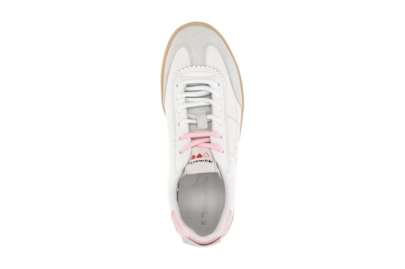 Tamaris Schuhe Sneaker weiß pink 23609