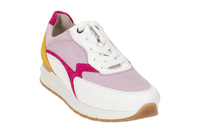 Gabor comfort Schuhe Sneaker weiß rosa 46.355.25