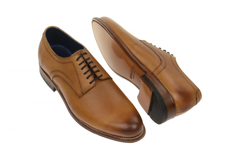 Gordon & Bros Schuhe Levet tan braun rahmengenäht 2320-B