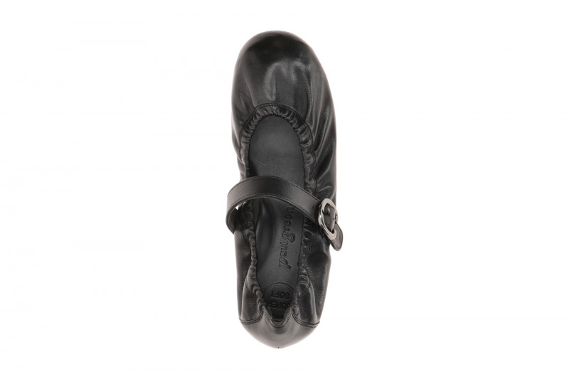 Paul Green Mary Jane Ballerina schwarz Nappa 1253