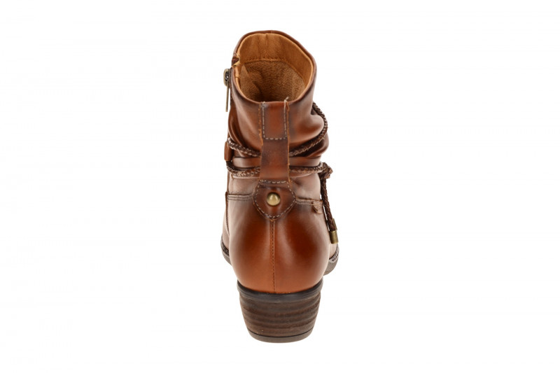 Pikolinos Utiel Stiefelette braun Flecht-Band W7P-8500