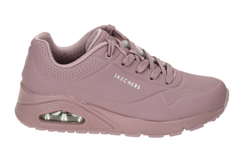 Skechers Uno Schuhe violett mauve Damen Sneakers 73690