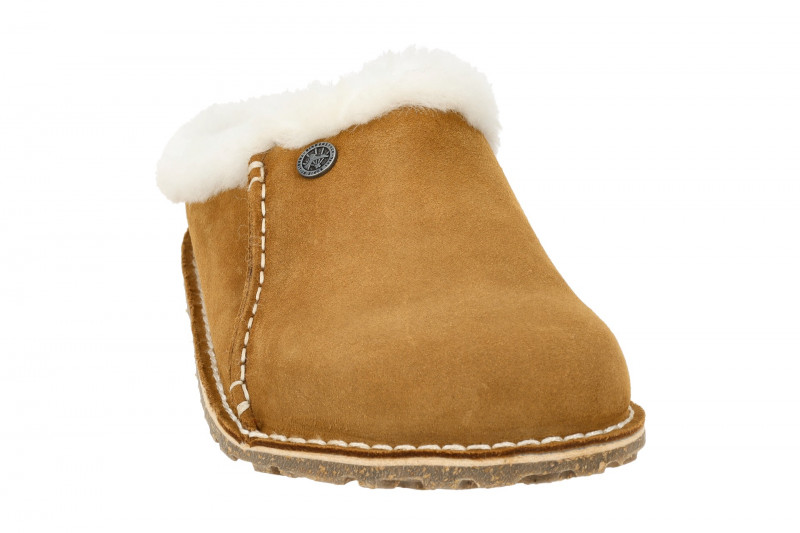 Birkenstock Zermatt Pantolette Clogs braun mink NORMAL-WEIT 1023161