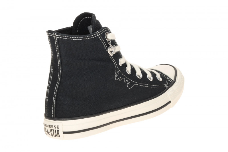 Converse Schuhe Chuck Taylor All Star Hi schwarz LOVE