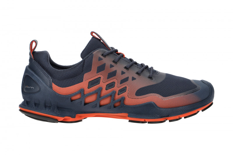 Ecco Biom AEX Herren Sportschuhe blau orange
