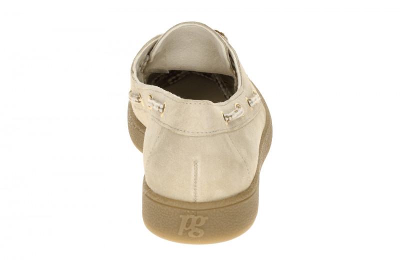 Paul Green Schuhe beige Mokassin im Bootsschuh Stil 1185