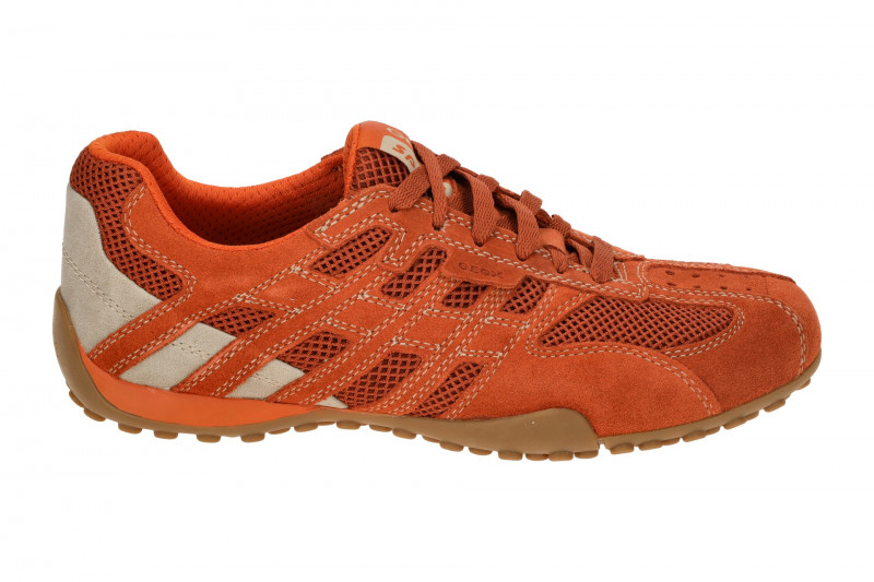 Geox Snake Schuhe rot orange U55MNA