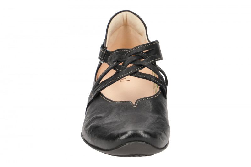 Think Chilli Schuhe schwarz Mary-Jane