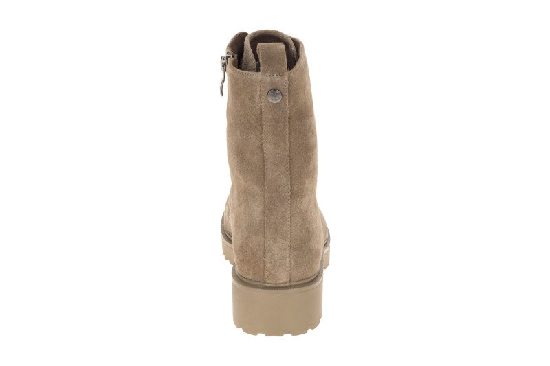 Caprice Stiefelette Schnür Boots taupe grau Thermo 25314