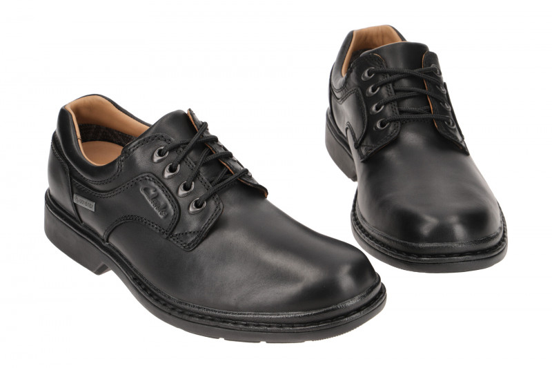 Clarks Rockie Schuhe schwarz Gore-Tex