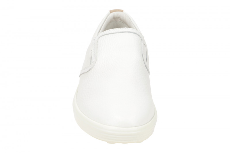Ecco Soft 7 Slipper Schuhe weiß Damen 470493