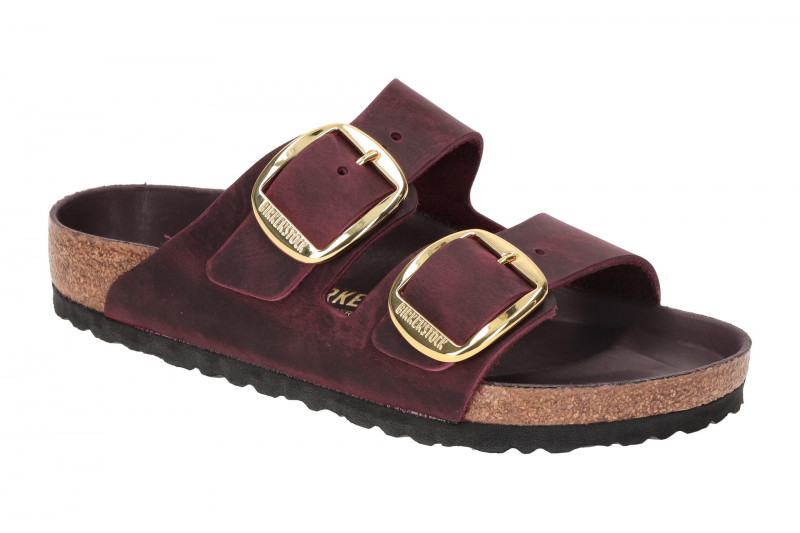 Birkenstock Arizona Big Buckle Pantolette rot zinfandel Normal-Weit