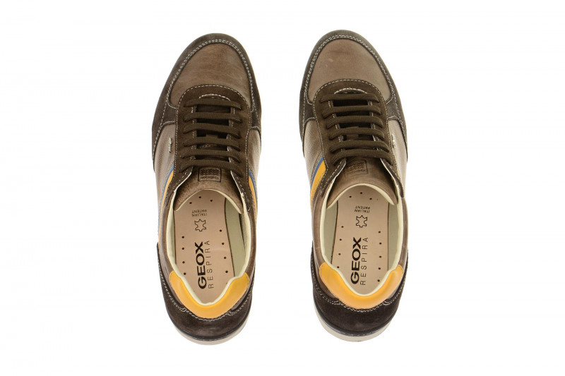 Geox Xenon Schuhe braun Sneakers U44Z6B