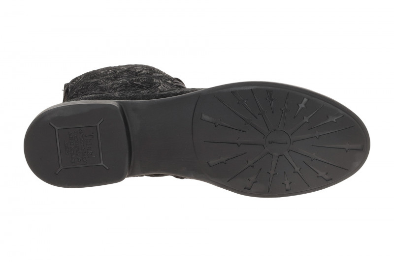 Think Agrat Stiefel schwarz kombi Velour