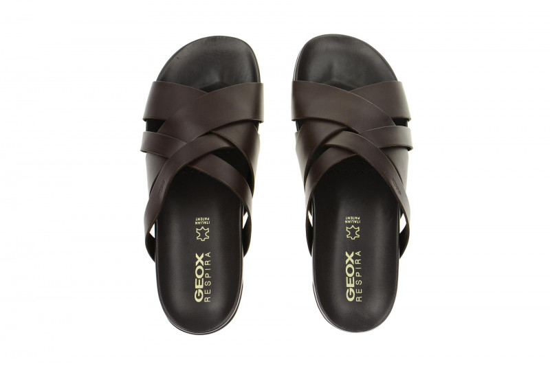 Geox Sandal Frank Pantolette braun U52W2B
