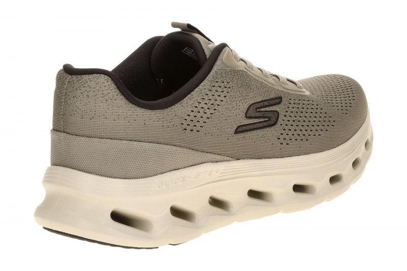 Skechers Go Walk Gliede Step Schuhe Slipper taupe grau 217020