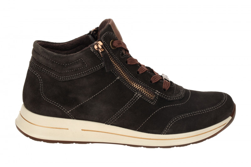 ARA Osaka Schuhe Mid-Sneaker braun Velour 1224808