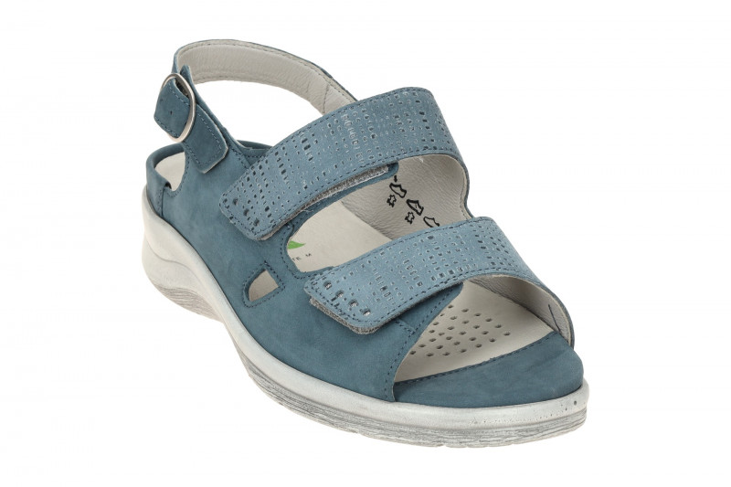 Waldläufer Merle Sandale blau denim M-Weite