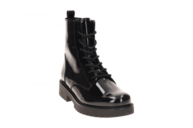Gabor Stiefel Boots schwarz K-Weite Lack 8025.04.002