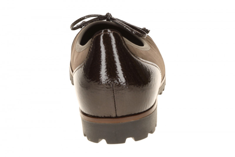 Gabor Ballerina braun mocca Lack Velour 3007