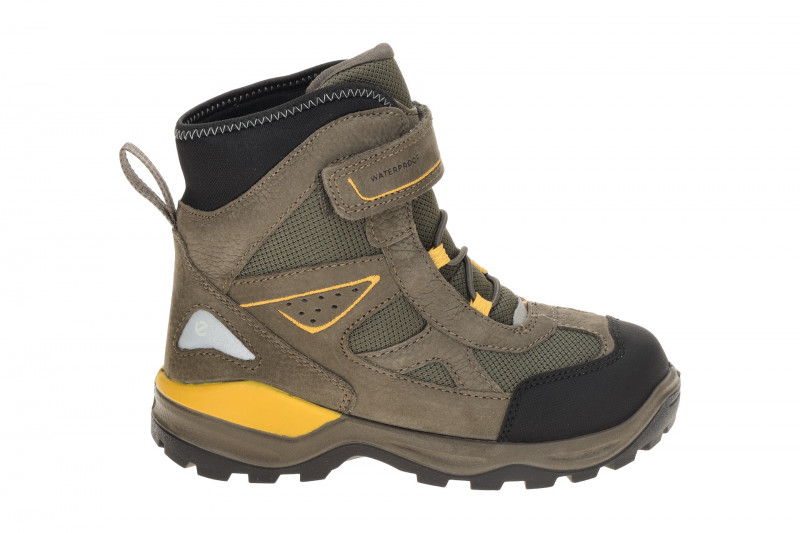ecco Snow Mountain Kinderstiefel grau Warmfutter wasserdicht