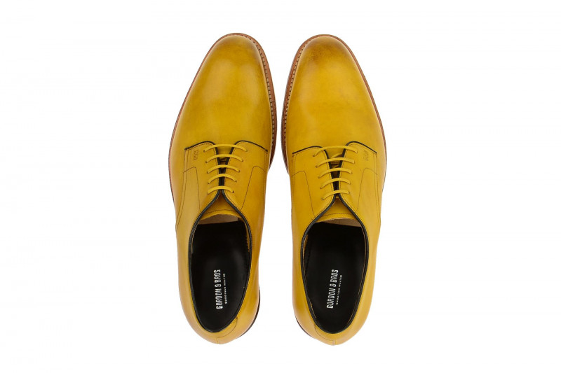Gordon & Bros Ken Schuhe gelb Rahmengenäht 5150-F