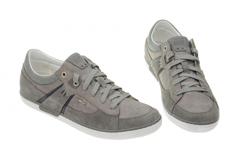 Geox Respira Box C Halbschuhe in grau Herren Sneaker
