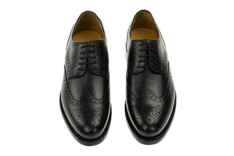 Gordon & Bros Schuhe Levet schwarz rahmengenäht 2318