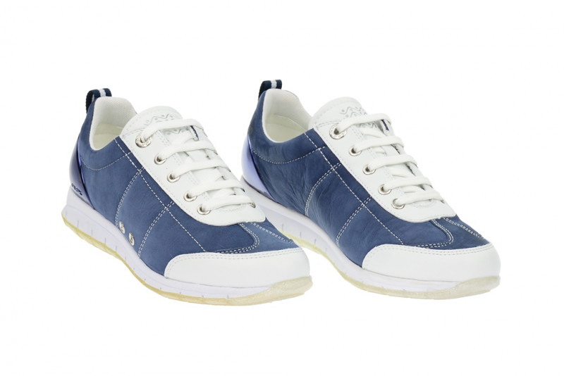 Geox Contact Schuhe weiß navy blau D42E9B