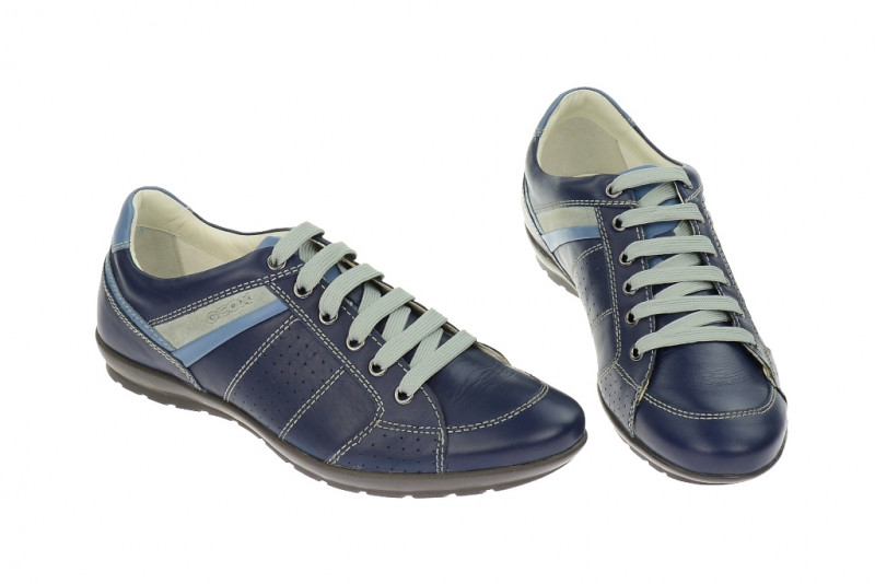 Geox Symbol Schuhe blau Gr 43 - U42A5A