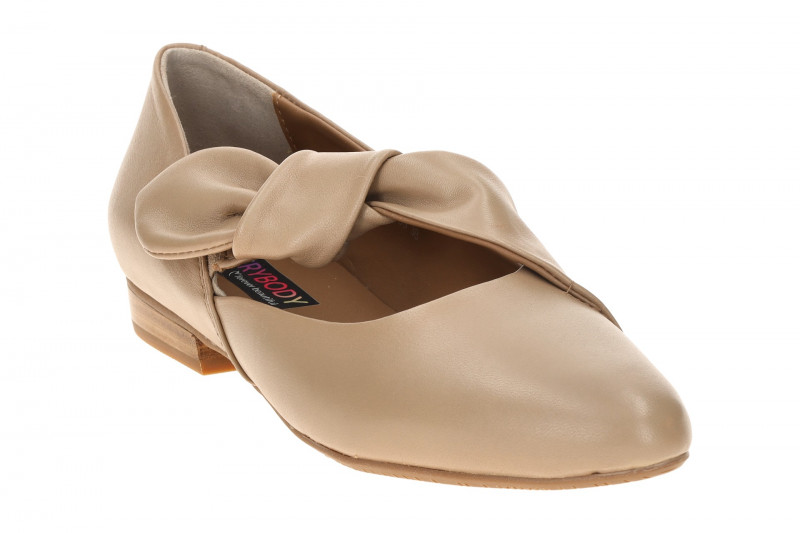 Everybody BULBOLA Ballerina Schuhe braun taupe 19495