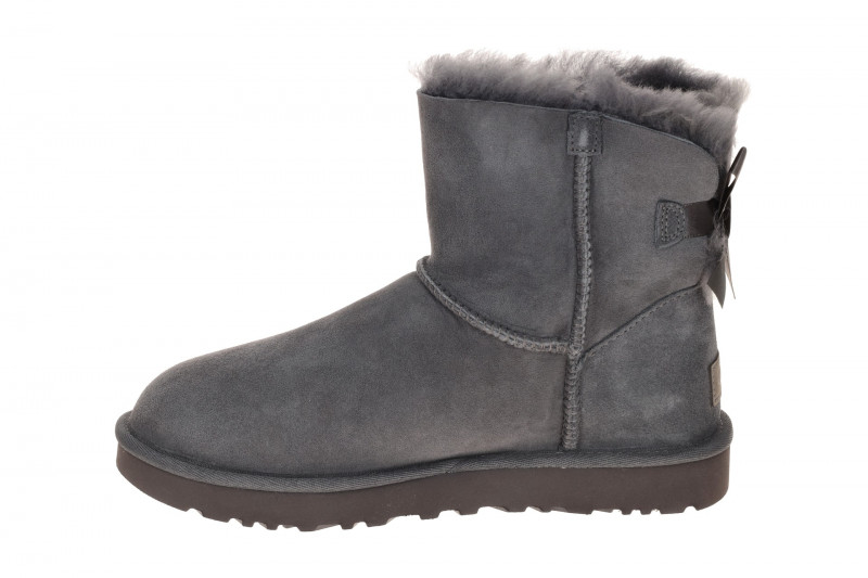 UGG Mini Bailey Bow 2 Stiefel grau obsidian 1016501