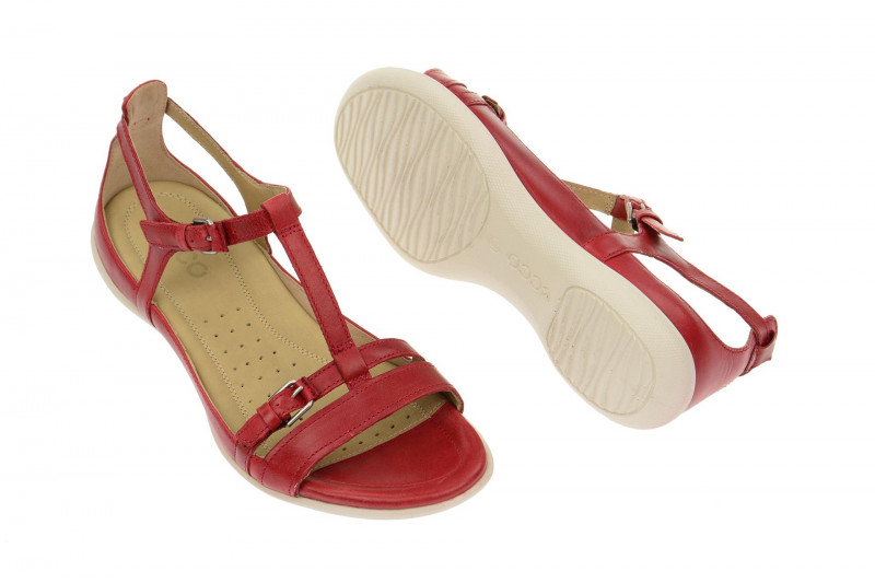 Ecco Flash Sandale rot brick 24078301065