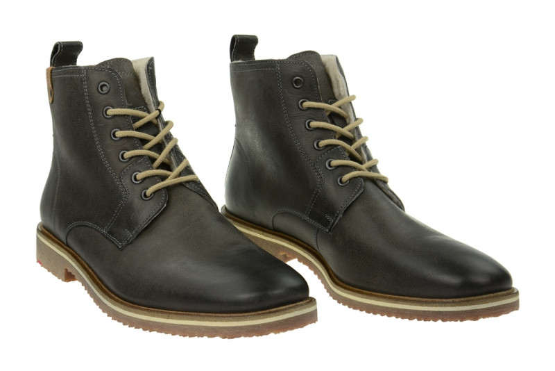 Lloyd Steven Stiefel grau Lammfell 24-737-51