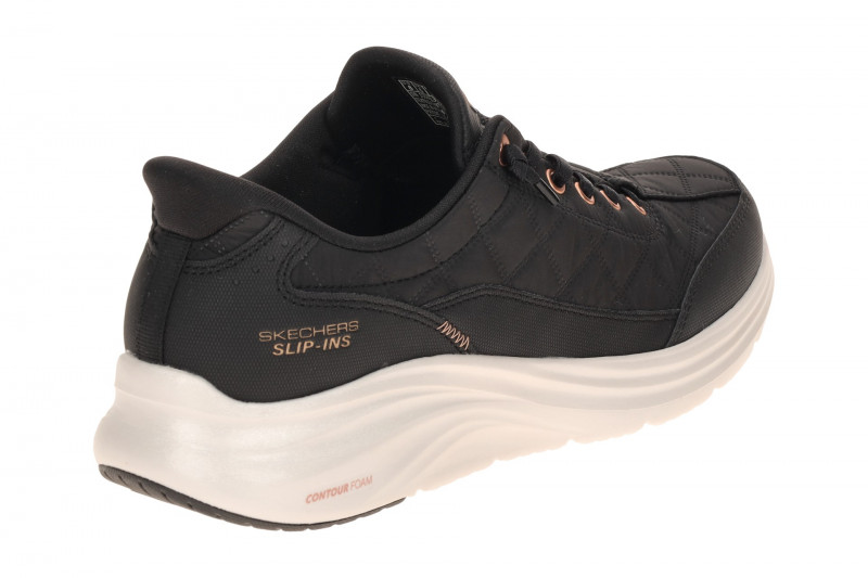 Skechers Contour Foam Schuhe schwarz Damen Slip-Ins 150413