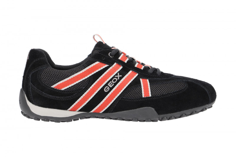 Geox Snake Schuhe schwarz orange U2207S