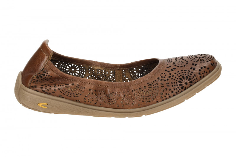 camel active Cloud Ballerinas braun gelocht 54CU202