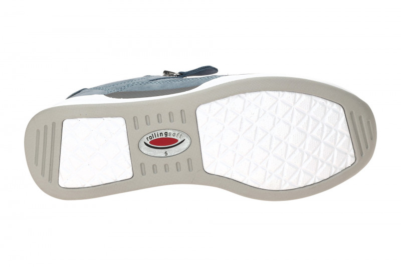 Gabor RollingSoft Schuhe blau heaven Nubuck 86.958.26