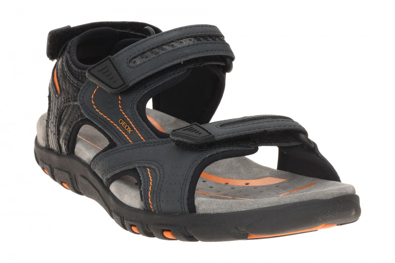 Geox Strada Herren Sandale blau navy U8224D