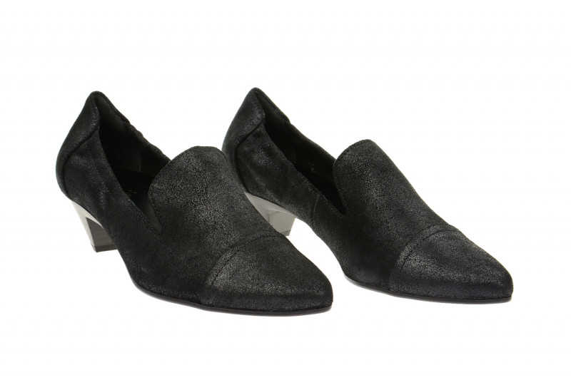 Högl Pumps schwarz sheenvelour Gr 36 - 4322